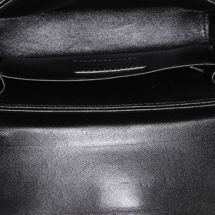 Bolso de mano Dior  30 Montaigne en cuero cannage negro - Detail D2