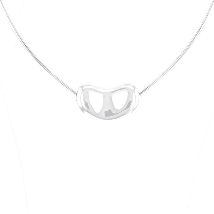 Tiffany & Co Bean necklace in silver - 00pp