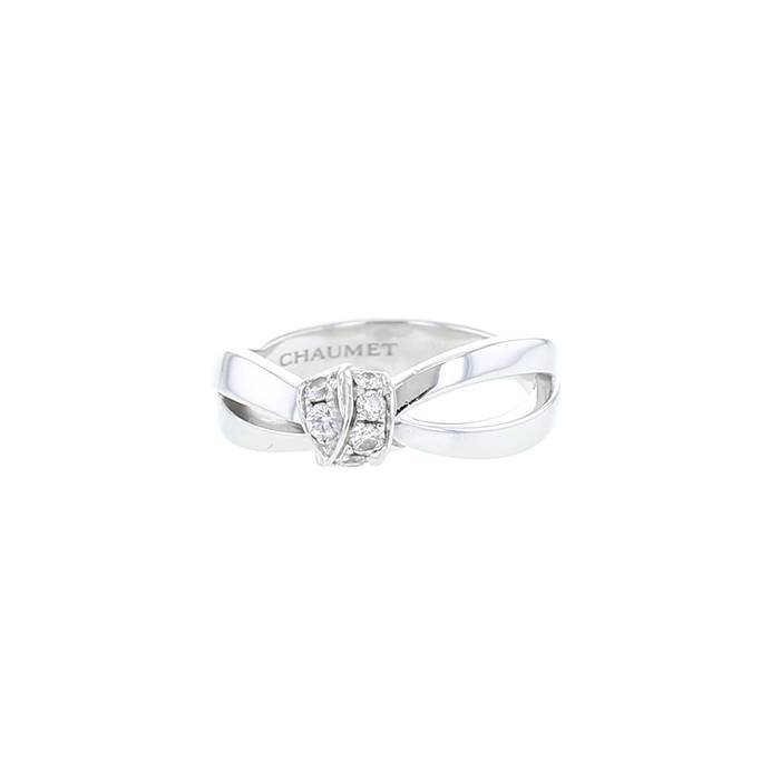 Chaumet Liens Séduction small model ring in white gold and diamonds - 00pp