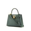 Hermès  Kelly 25 cm handbag  in Bleu Orage epsom leather - 00pp thumbnail