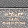 Sac à main Hermès  Kelly 25 cm en cuir epsom Bleu Orage - Detail D4 thumbnail