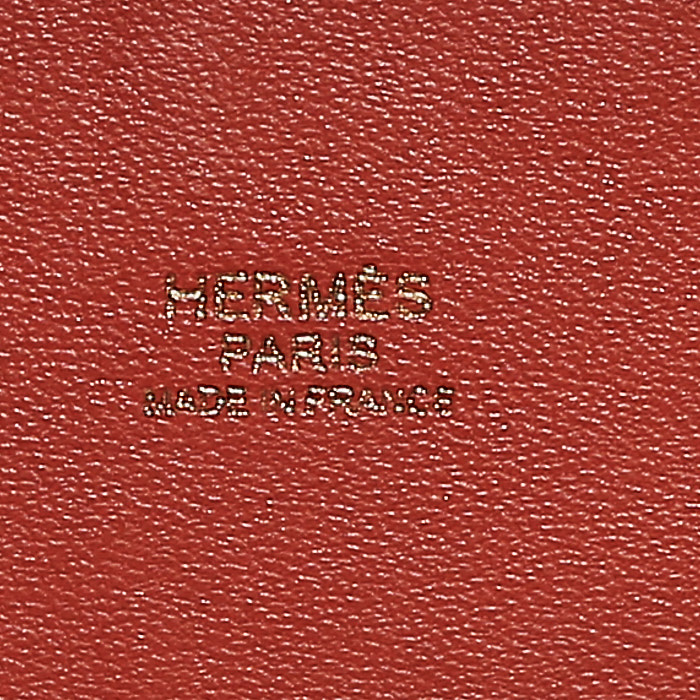 Sac à main Hermès  Picotin moyen modèle  en autruche tricolore orange prune et gold - Detail D2