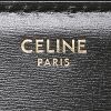 Borsa a tracolla Celine  Triomphe in pelle box nera - Detail D3 thumbnail