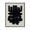 Pierre Soulages, "Lithographie n°3", lithograph in colors on paper, artist proof, signed, dedicated and framed, of 1957 - 00pp thumbnail