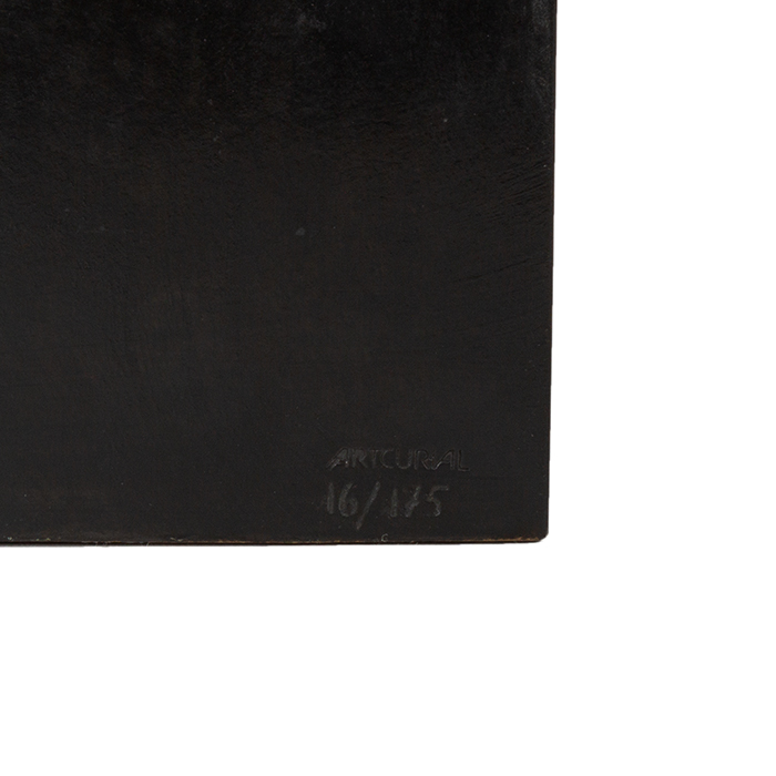 Arman, sculpture "Black Chorus", en bronze à patine noire, signée, numérotée, avec certificat de l'éditeur Artcurial, de 1999 - Detail D3
