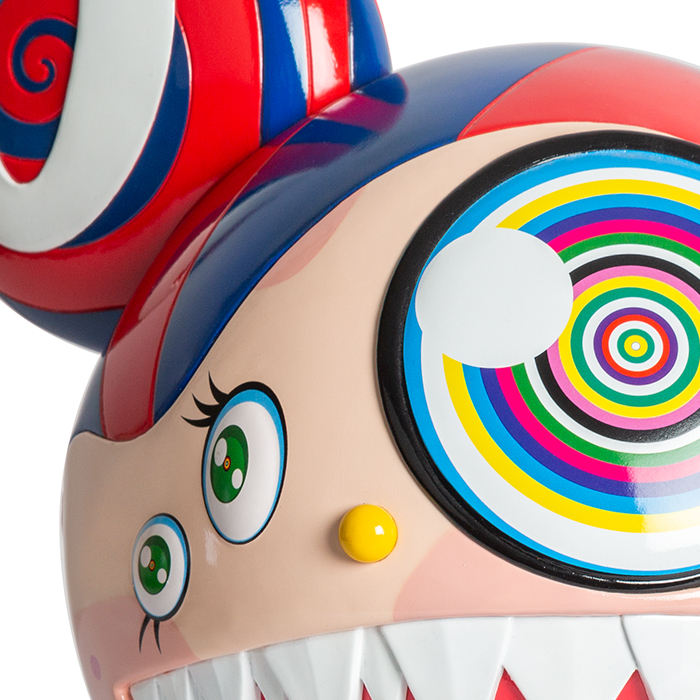 Takashi Murakami (Born in 1962), Mr DOB Figure (Red) - 2016 - Detail D1