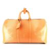 Bolsa de viaje Louis Vuitton  Keepall 45 en cuero Epi color oro - 360 thumbnail