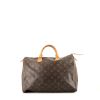 Bolso de mano Louis Vuitton  Speedy 35 en lona Monogram y cuero natural - 360 thumbnail