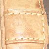 Bolso de mano Louis Vuitton  Alma pequeño  en lona Monogram marrón y cuero natural - Detail D3 thumbnail