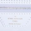 Shopping bag Louis Vuitton  Neverfull Editions Limitées modello medio  in tela e pelle blu - Detail D4 thumbnail