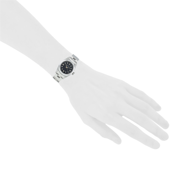 Reloj Rolex Lady Oyster Perpetual de acero Ref: 67180  Circa 1996 - Detail D1