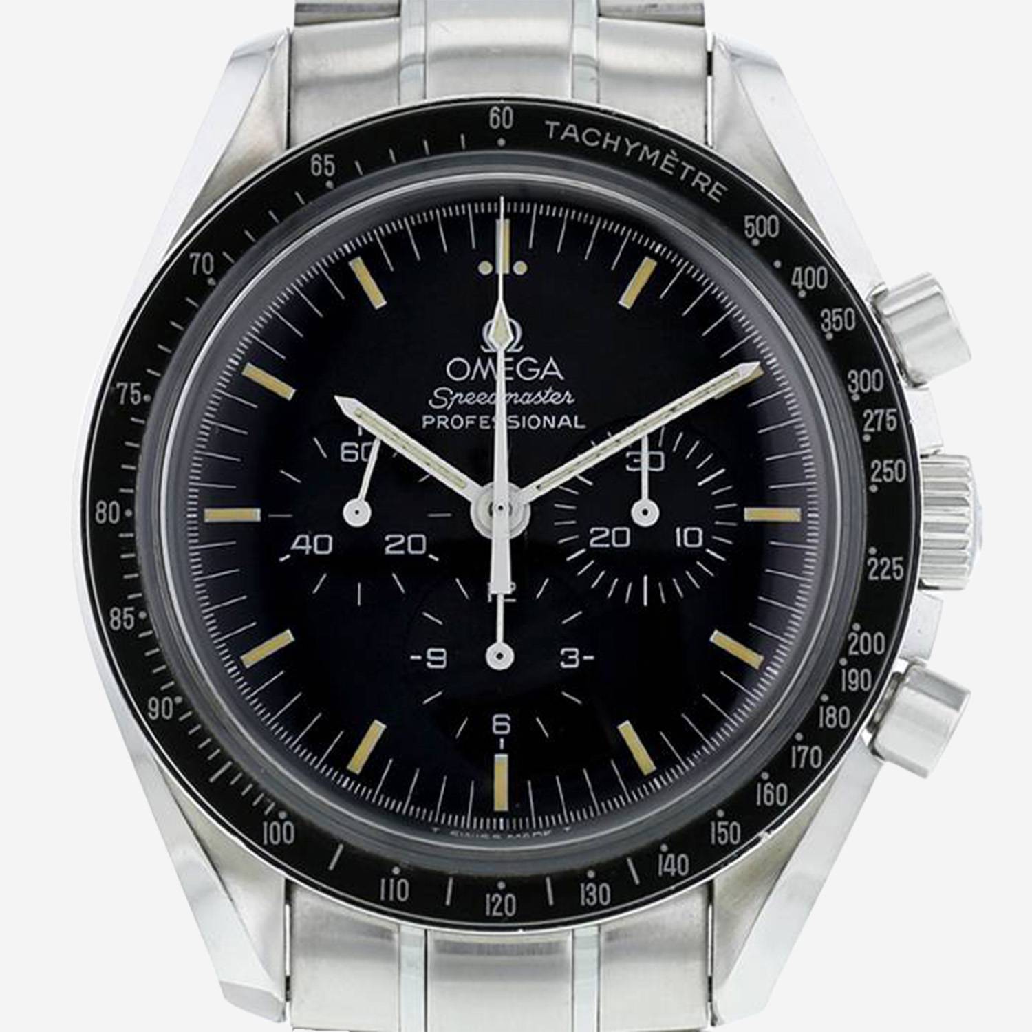Omega Speedmaster  in stainless steel Ref: Omega - 1450222  Circa 1990
