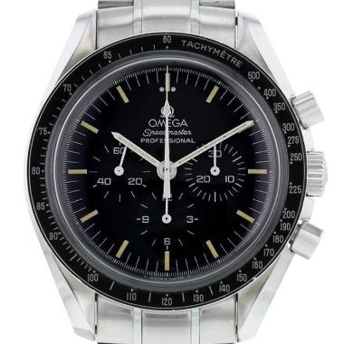 Orologio Omega Speedmaster in acciaio Ref: Omega - 1450222  Circa 1990
