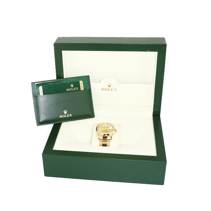 Montre Rolex Day-Date en or jaune Ref: Rolex - 118208  Vers 2010