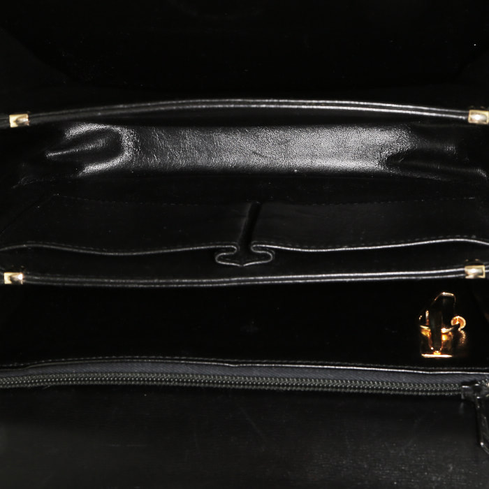 Sac Celine  Vintage en crocodile noir - Detail D2