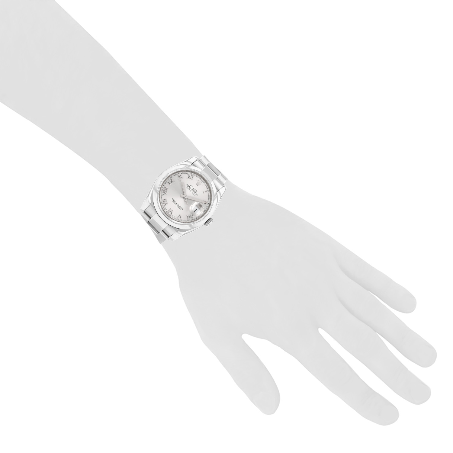 Rolex Datejust  in stainless steel Ref: 116200  Circa 2007 - Detail D1