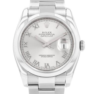 Montre Rolex Datejust en acier Ref: Rolex - 16200  Vers 2007