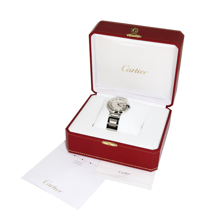 Montre Cartier Ballon Bleu De Cartier en acier Ref: Cartier - 3284  Vers 2010 - Detail D2