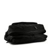 Funda protectora para ropa Prada   en lona negra y cuero negro - Detail D5 thumbnail
