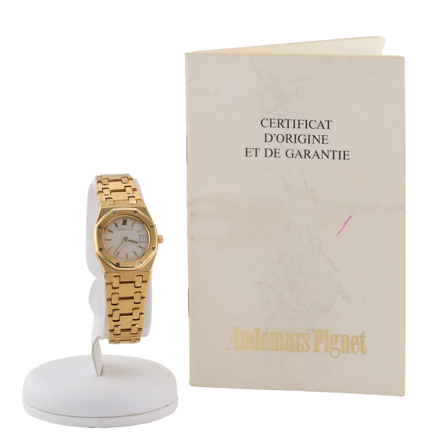 Audemars Piguet Lady Royal Oak  in yellow gold Ref: Audemars Piguet - 66270BA  Circa 1989 - Detail D2