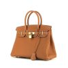 Hermès  Birkin 30 cm handbag  in gold togo leather - 00pp thumbnail