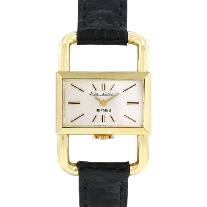 Reloj Jaeger-LeCoultre Etrier Hermes de oro amarillo Circa 1970 - 00pp