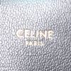 Sac bandoulière Celine  C bag en cuir bicolore argenté et noir - Detail D4 thumbnail