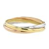 Cartier Trinity bangle in 3 golds - 00pp thumbnail
