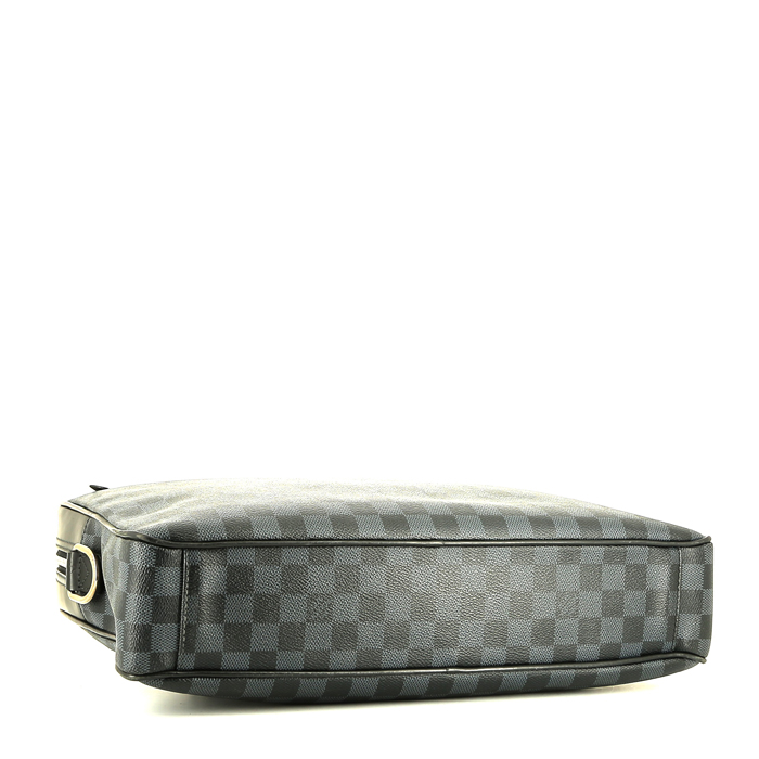 Louis Vuitton   briefcase  in black damier canvas - Detail D4