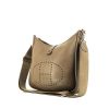 Hermès  Evelyne shoulder bag  in etoupe togo leather - 00pp thumbnail
