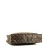 Sac cabas Louis Vuitton  Sac Plat en toile monogram marron et cuir naturel - Detail D4 thumbnail