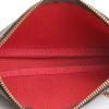 Louis Vuitton  Pochette accessoires mini  pouch  in ebene damier canvas - Detail D2 thumbnail