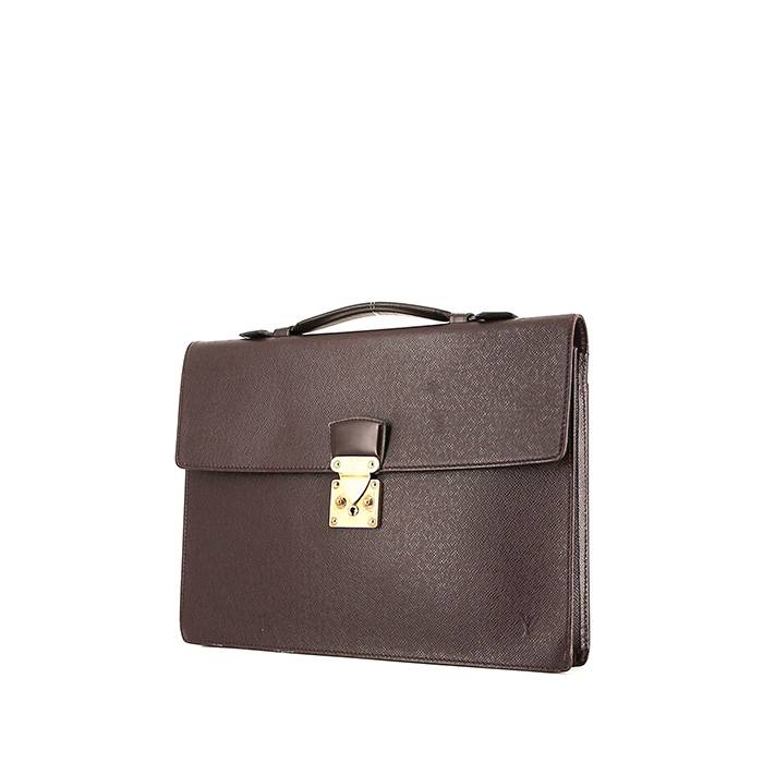 Louis Vuitton Taiga Robusto 1 Briefcase - Black Clutches, Handbags