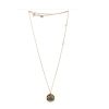 Hermès Ex Libris long necklace in pink gold and diamond - 360 thumbnail
