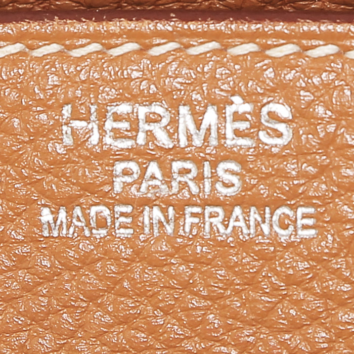Sac à main Hermès  Birkin 35 cm en cuir togo gold - Detail D3
