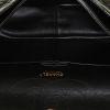 Chanel  Chanel 2.55 handbag  in black quilted iridescent leather - Detail D3 thumbnail