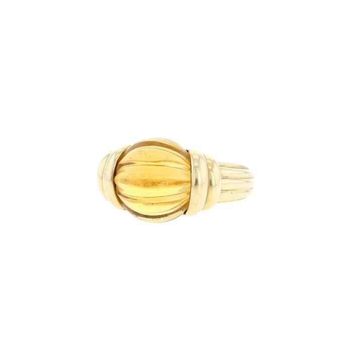 Boucheron  ring in yellow gold and citrine - 00pp