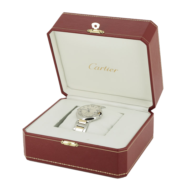 Cartier Ballon Bleu De Cartier  in gold and stainless steel Ref: Cartier - 3284  Circa 2010 - Detail D2