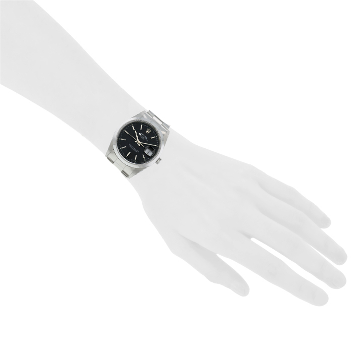 Rolex Oyster Perpetual Date  in stainless steel Ref: 15200  Circa 1999 - Detail D1