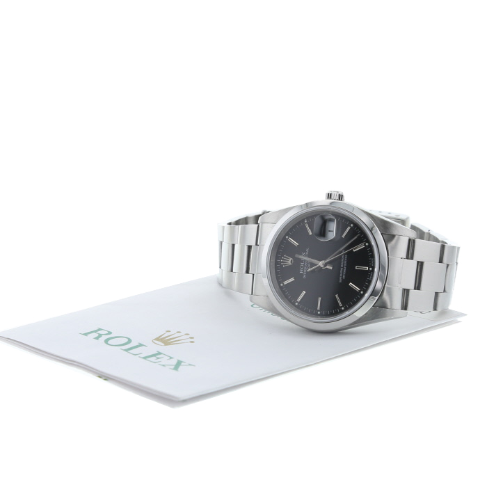 Rolex Oyster Perpetual Date  in stainless steel Ref: 15200  Circa 2003 - Detail D2