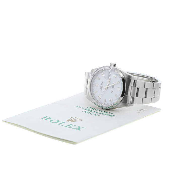 Orologio Rolex Oyster Perpetual Date in acciaio Ref: Rolex - 15200  Circa 1998 - Detail D2