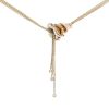 Boucheron Exquises confidences necklace in pink gold and diamonds - 00pp thumbnail