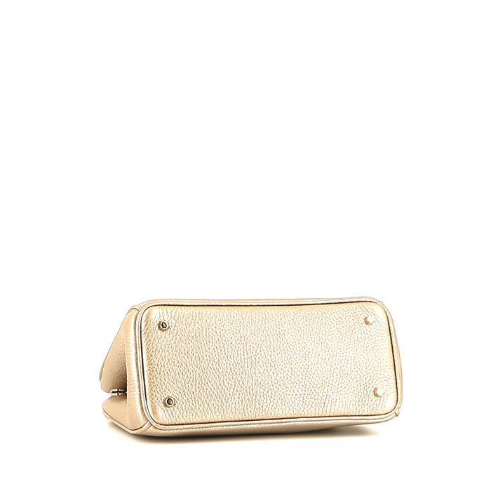 Borsa Dior  Diorissimo in pelle dorata - Detail D5