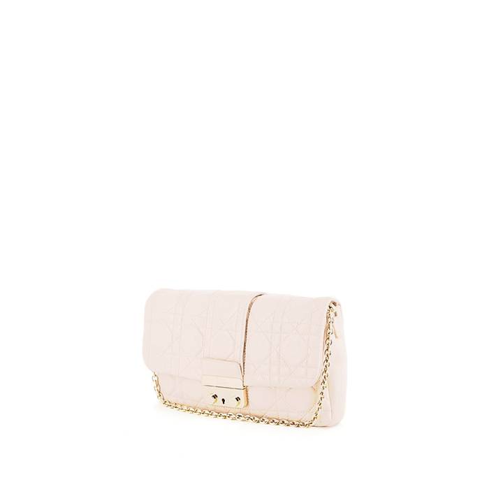 Dior  Miss Dior Promenade pouch  in pink leather cannage - 00pp