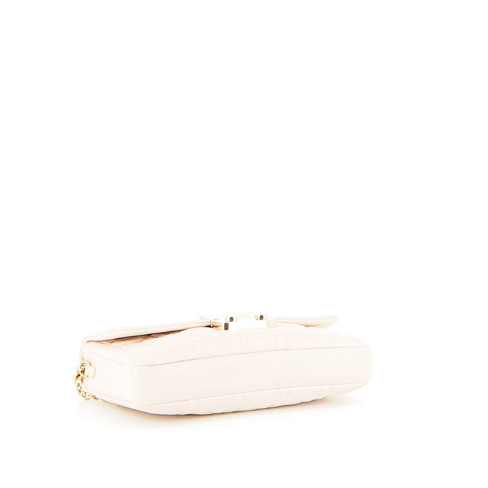 Pochette Dior  Miss Dior Promenade in pelle cannage rosa - Detail D4