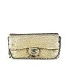 Borsa a tracolla Chanel  Baguette in paillettes nere e dorate - 360 thumbnail