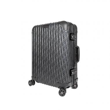 Valigia rigida Dior  Dior 
Rimowa piccola  in alluminio nero
