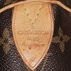 Bolsa de viaje Louis Vuitton  Keepall 60 en lona Monogram marrón y cuero natural - Detail D3 thumbnail