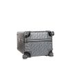 Dior  Dior & Rimowa large  rigid suitcase  in grey aluminium - Detail D4 thumbnail