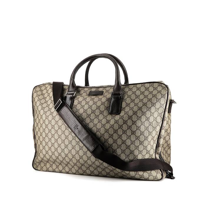 Gucci   travel bag  in beige "sûpreme GG" canvas - 00pp